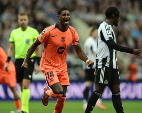 Rashford's Brace Quiets Newcastle's Party and Seals Barça's Victory